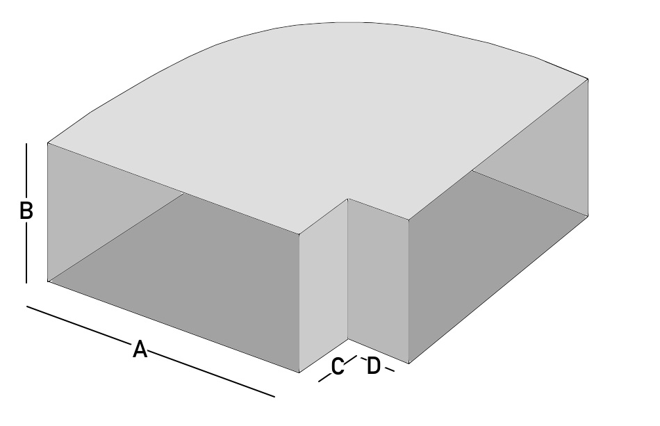 Radius 90 Degree Bend S.E.W.S Ductwork Services Ltd
